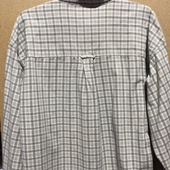 Columbia men’s gray with gray and white stripes long sleeve shirt (size XL) - Picture 5 of 7